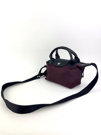 Le Pliage Energy XS Crossbody Bag in Burgundy
