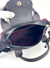 Le Pliage Energy XS Crossbody Bag in Burgundy