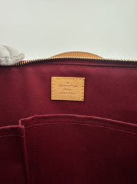 Pomme D’Amour Monogram Vernis Bellevue PM Bag