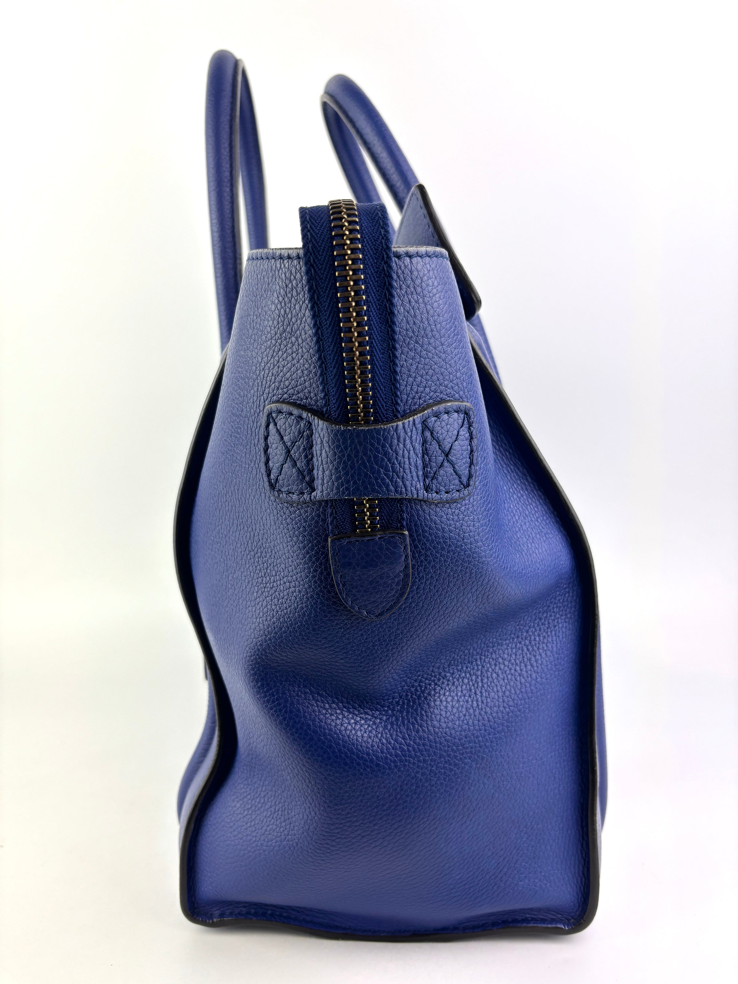 Luggage Tote Mini in Blue/Indigo