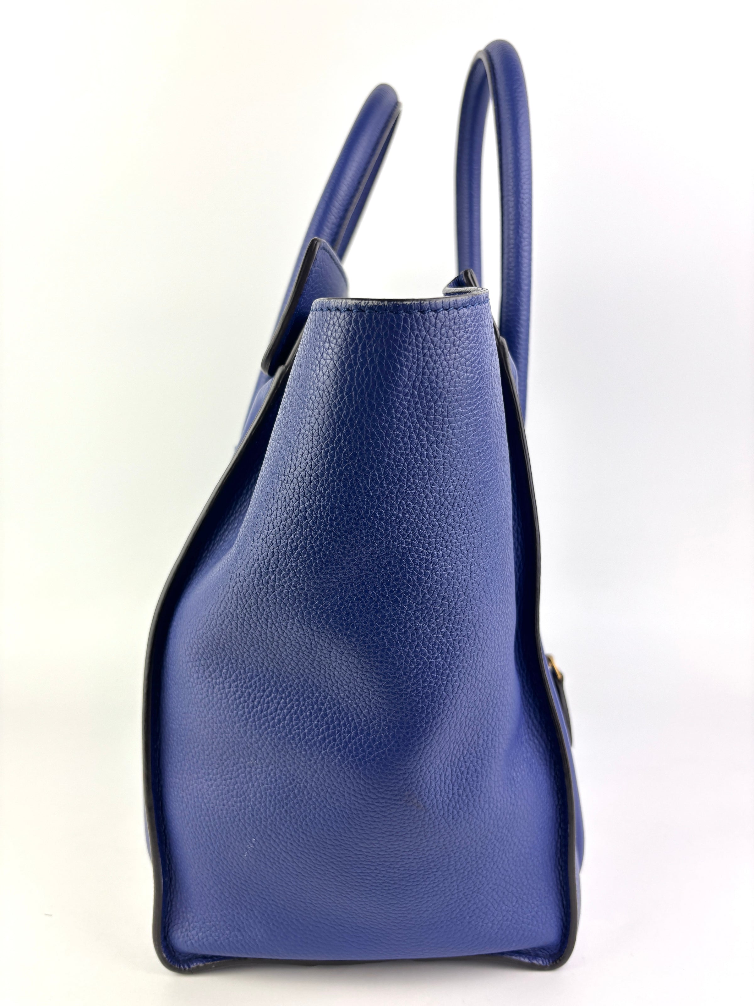 Luggage Tote Mini in Blue/Indigo