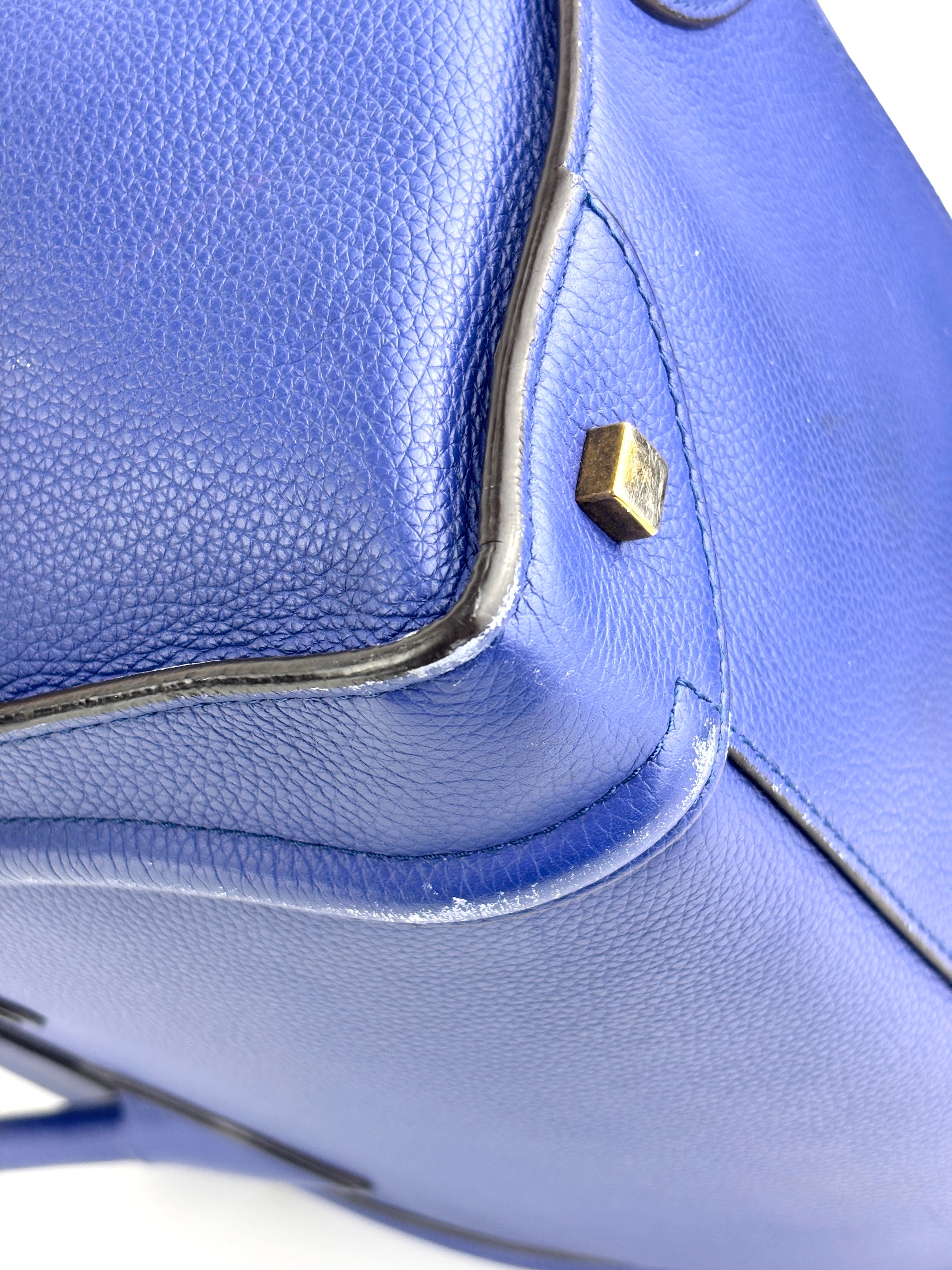 Luggage Tote Mini in Blue/Indigo