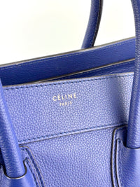 Luggage Tote Mini in Blue/Indigo