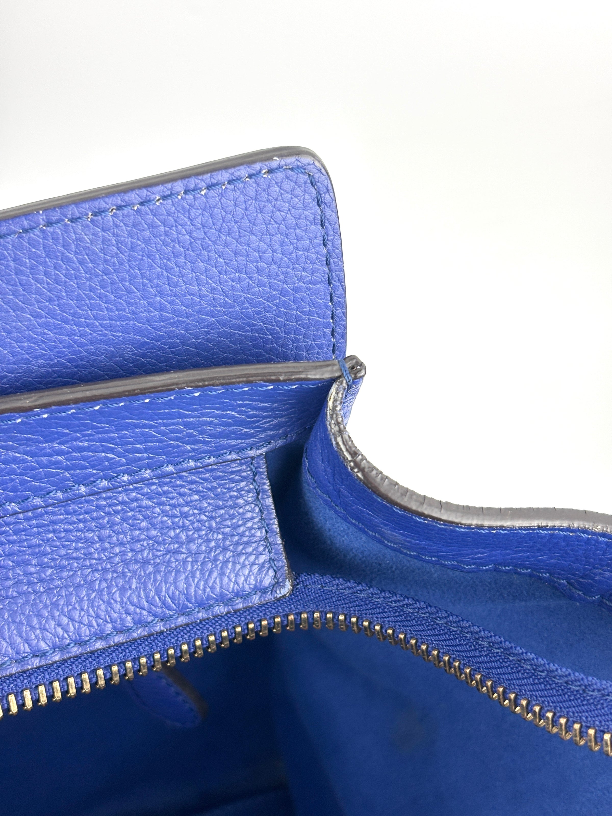 Luggage Tote Mini in Blue/Indigo