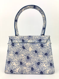 Le Grand Chiquito Bag In Print Blue Flowers