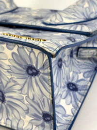 Le Grand Chiquito Bag In Print Blue Flowers