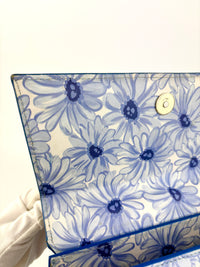 Le Grand Chiquito Bag In Print Blue Flowers