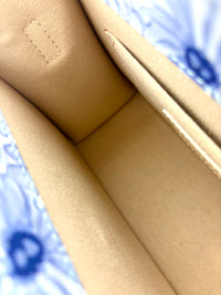 Le Grand Chiquito Bag In Print Blue Flowers