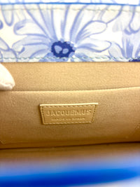 Le Grand Chiquito Bag In Print Blue Flowers