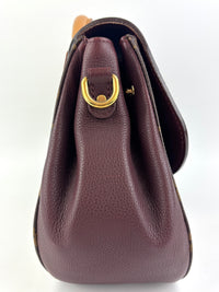 Eden MM Bordeaux Monogram Canvas Bag