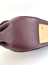Eden MM Bordeaux Monogram Canvas Bag