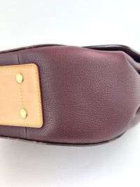 Eden MM Bordeaux Monogram Canvas Bag