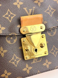 Eden MM Bordeaux Monogram Canvas Bag