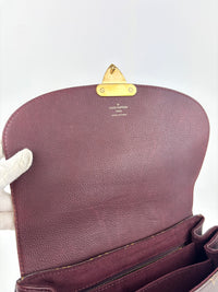 Eden MM Bordeaux Monogram Canvas Bag