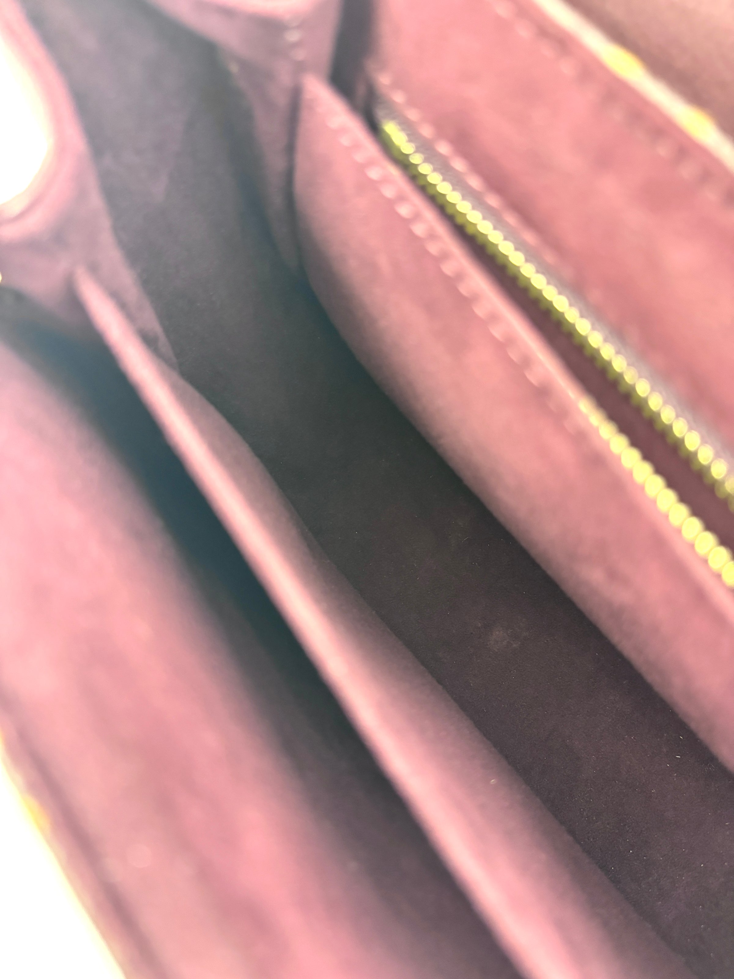 Eden MM Bordeaux Monogram Canvas Bag