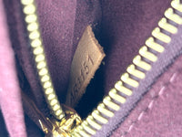 Eden MM Bordeaux Monogram Canvas Bag