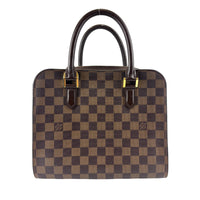 Triana Damier Ebene Top Handle Bag