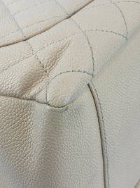 Beige Caviar GST Grand Shopping Tote GHW