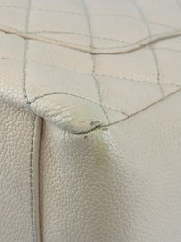 Beige Caviar GST Grand Shopping Tote GHW