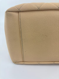 Beige Caviar GST Grand Shopping Tote GHW
