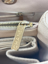 Beige Caviar GST Grand Shopping Tote GHW