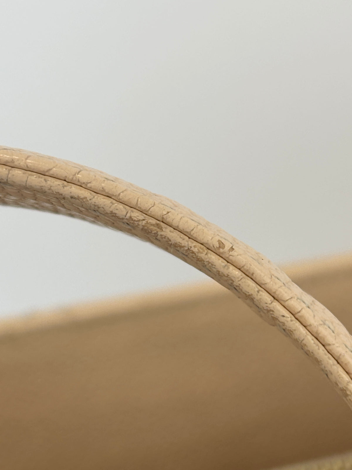 Beige Caviar GST Grand Shopping Tote GHW