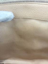 Beige Caviar GST Grand Shopping Tote GHW