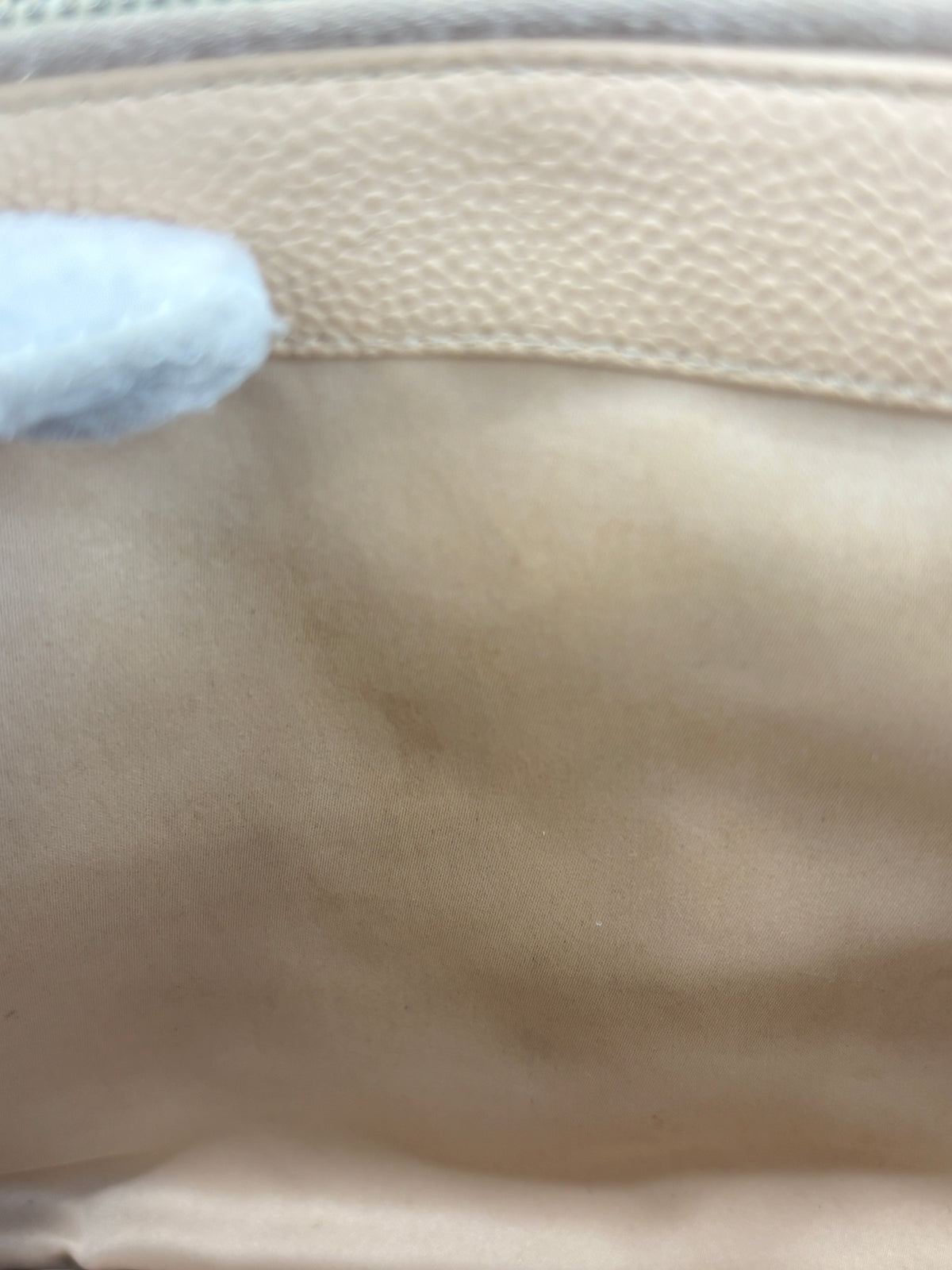 Beige Caviar GST Grand Shopping Tote GHW