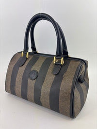 Pequin Boston Bag Dark Brown
