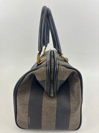 Pequin Boston Bag Dark Brown