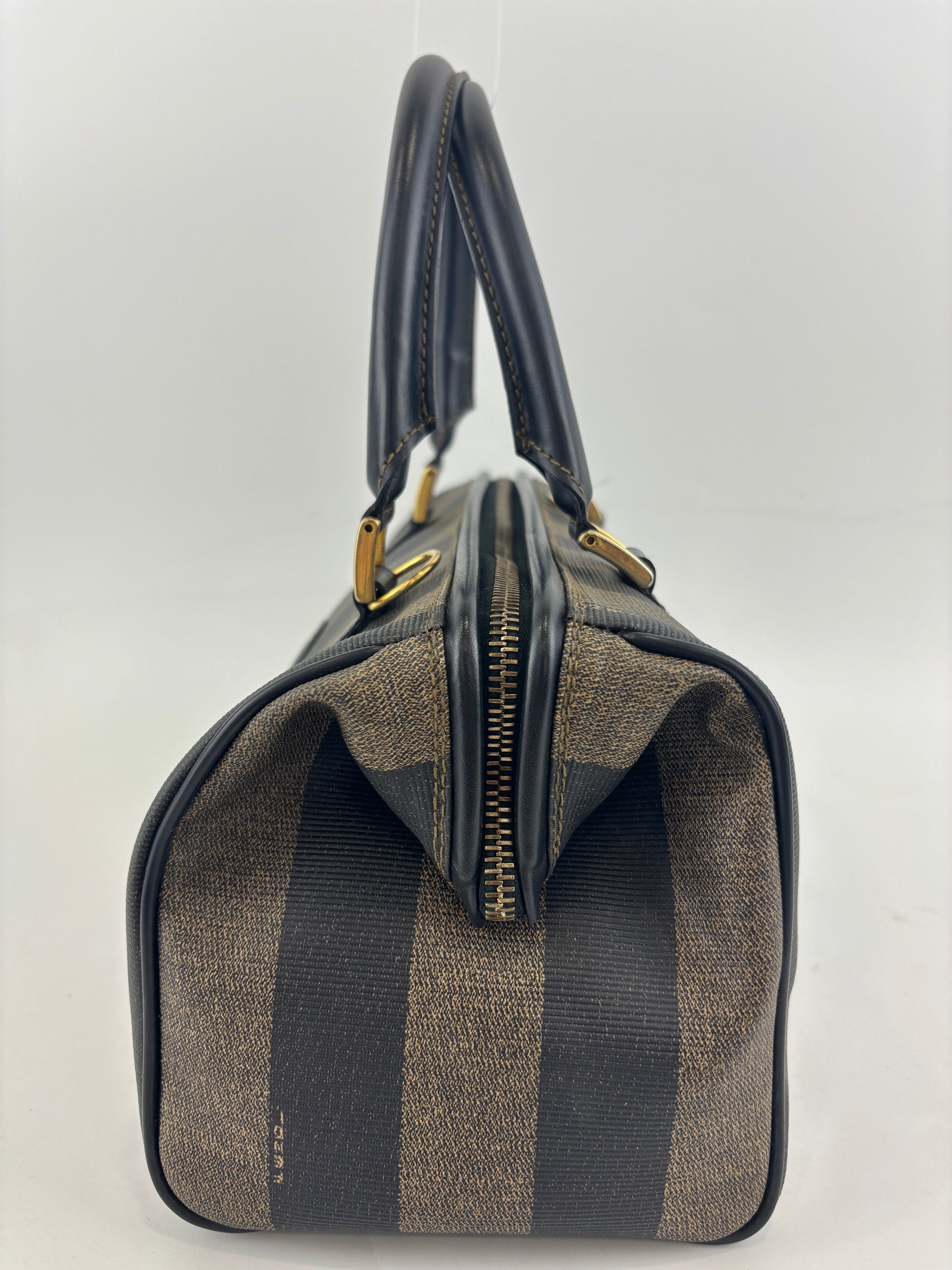 Pequin Boston Bag Dark Brown
