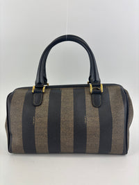 Pequin Boston Bag Dark Brown