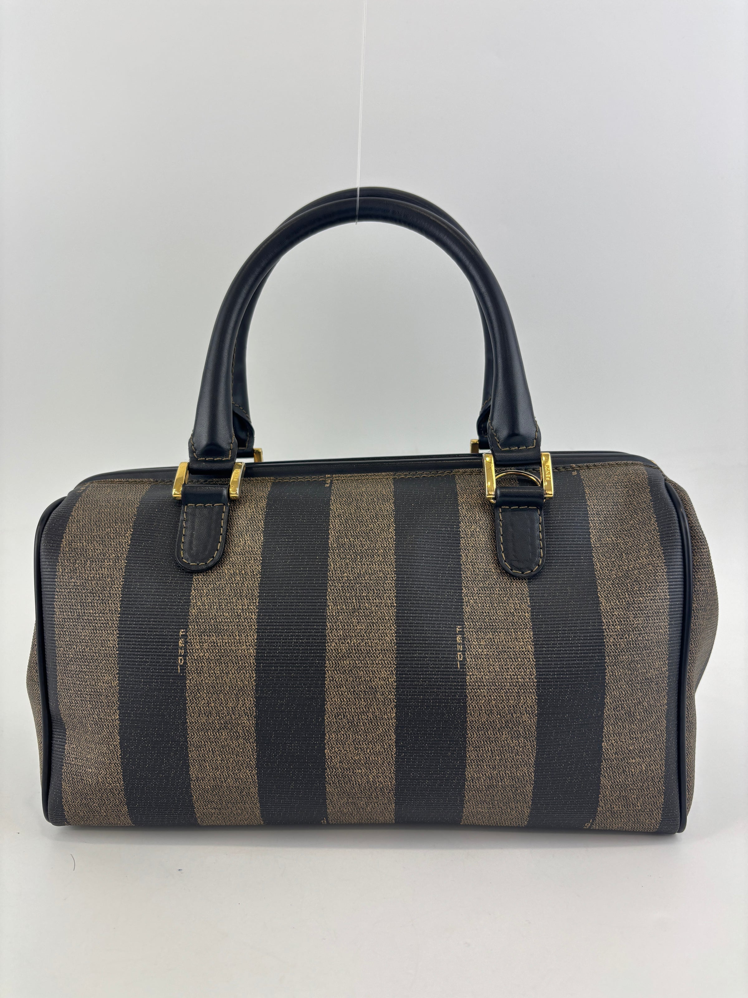 Pequin Boston Bag Dark Brown