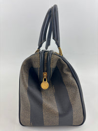 Pequin Boston Bag Dark Brown