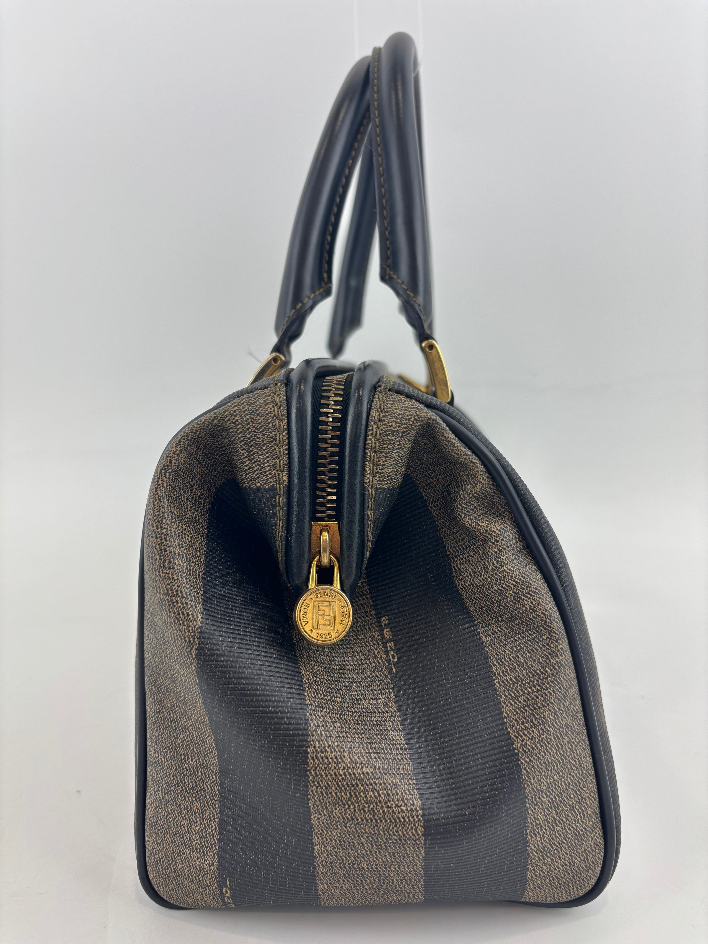 Pequin Boston Bag Dark Brown