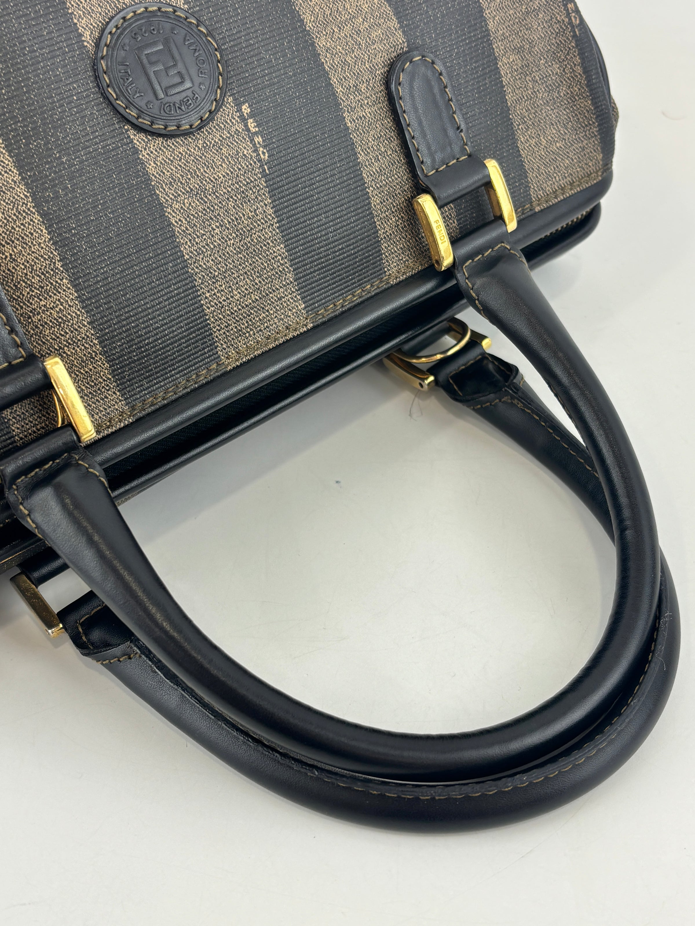 Pequin Boston Bag Dark Brown