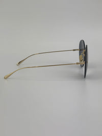 GG1149S Gold/Grey 60mm Round Novelty Sunglasses