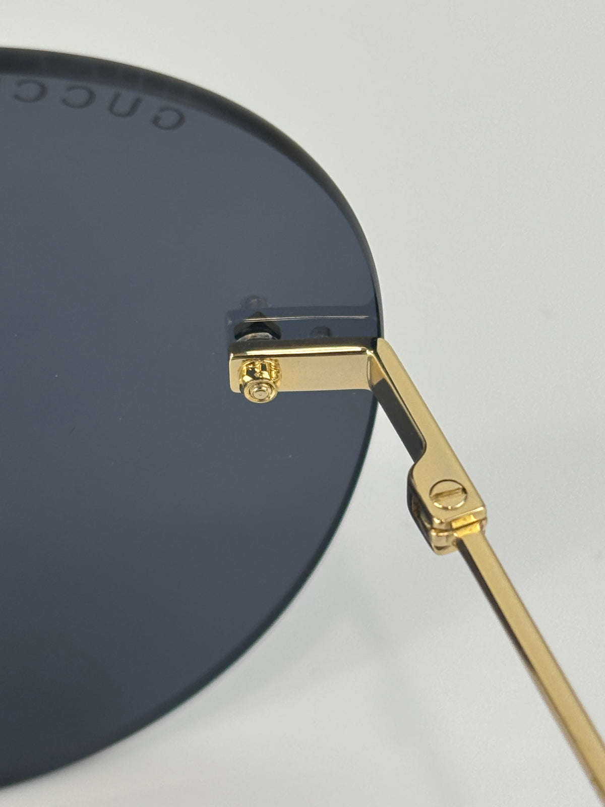 GG1149S Gold/Grey 60mm Round Novelty Sunglasses