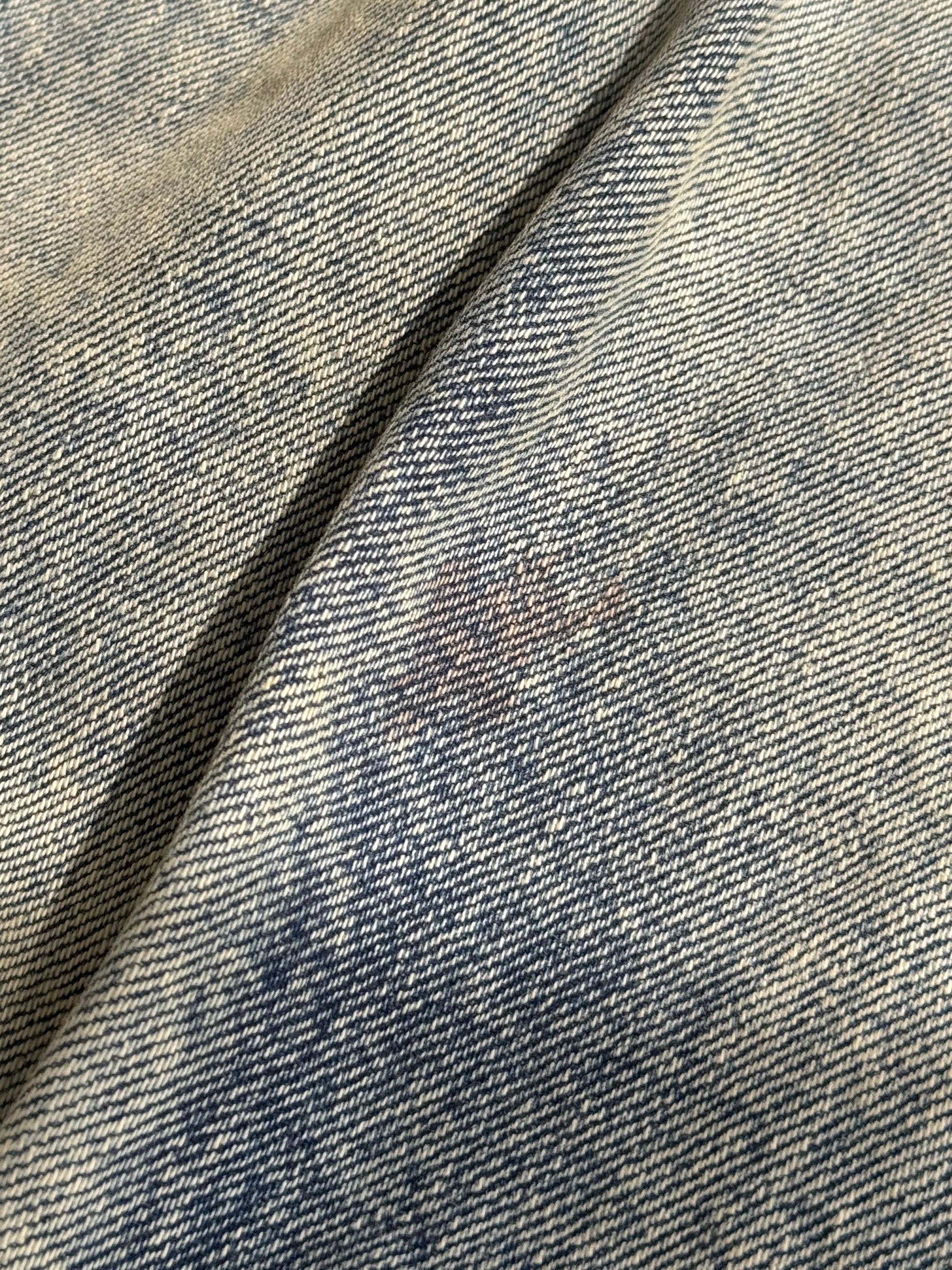 Destroyed Denim Jacket in Medium