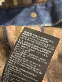 Destroyed Denim Jacket in Medium