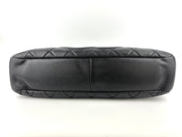Black Quilted Caviar Timeless CC Soft Shopping Tote GHW