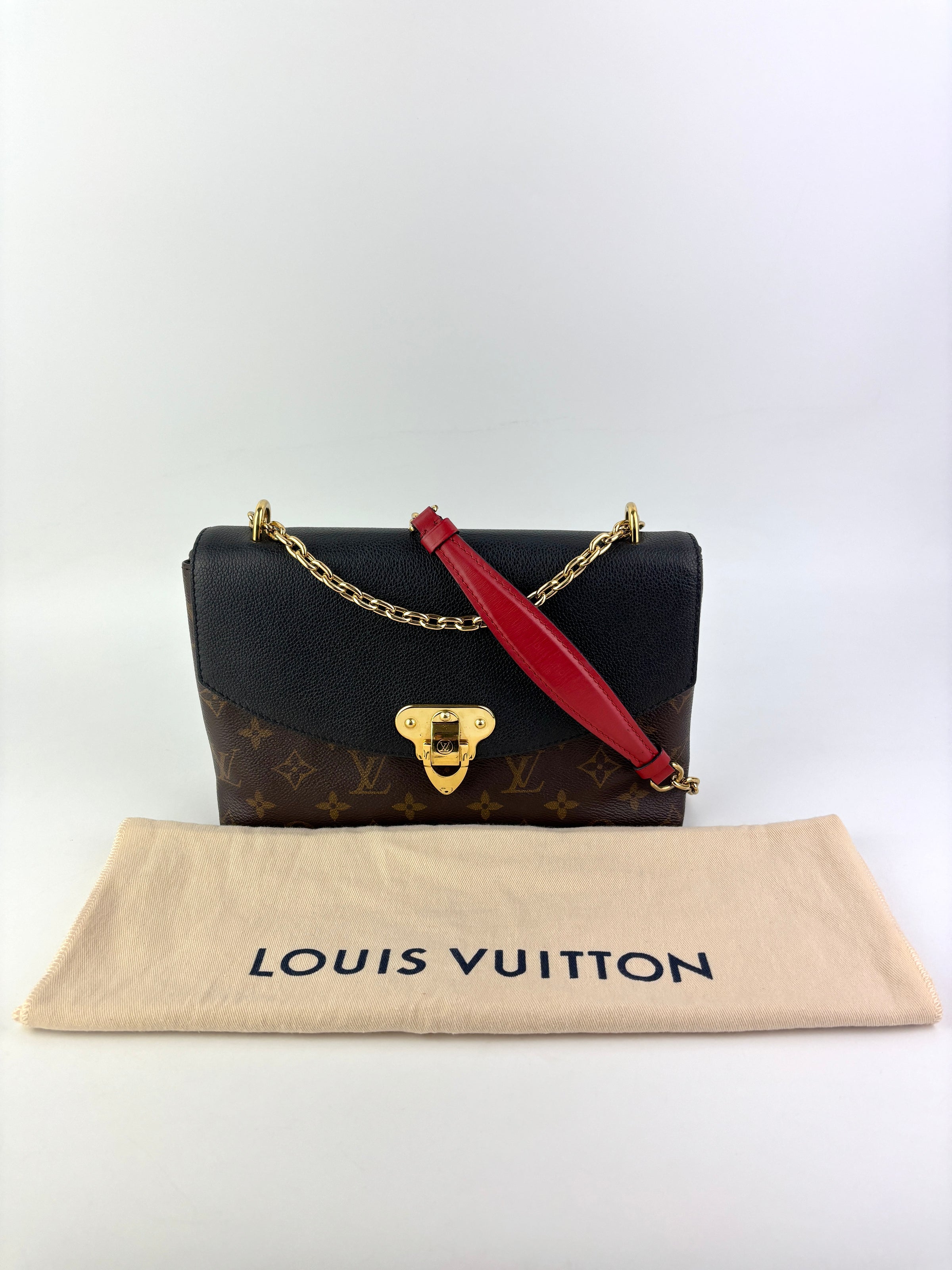 Saint Placide Monogram Canvas Noir Crossbody Bag