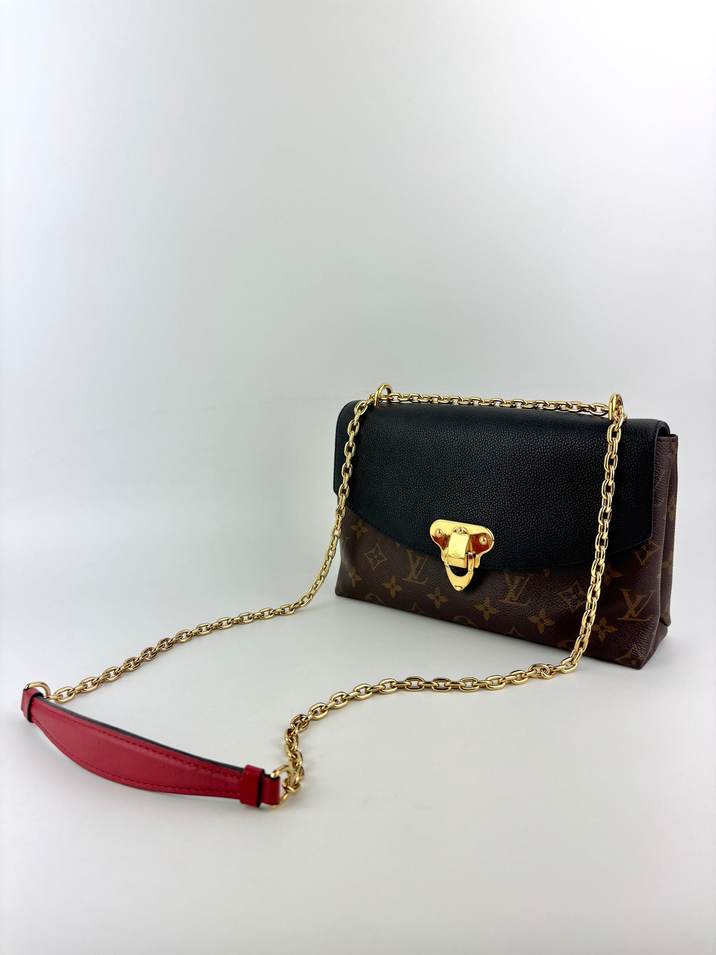 Saint Placide Monogram Canvas Noir Crossbody Bag