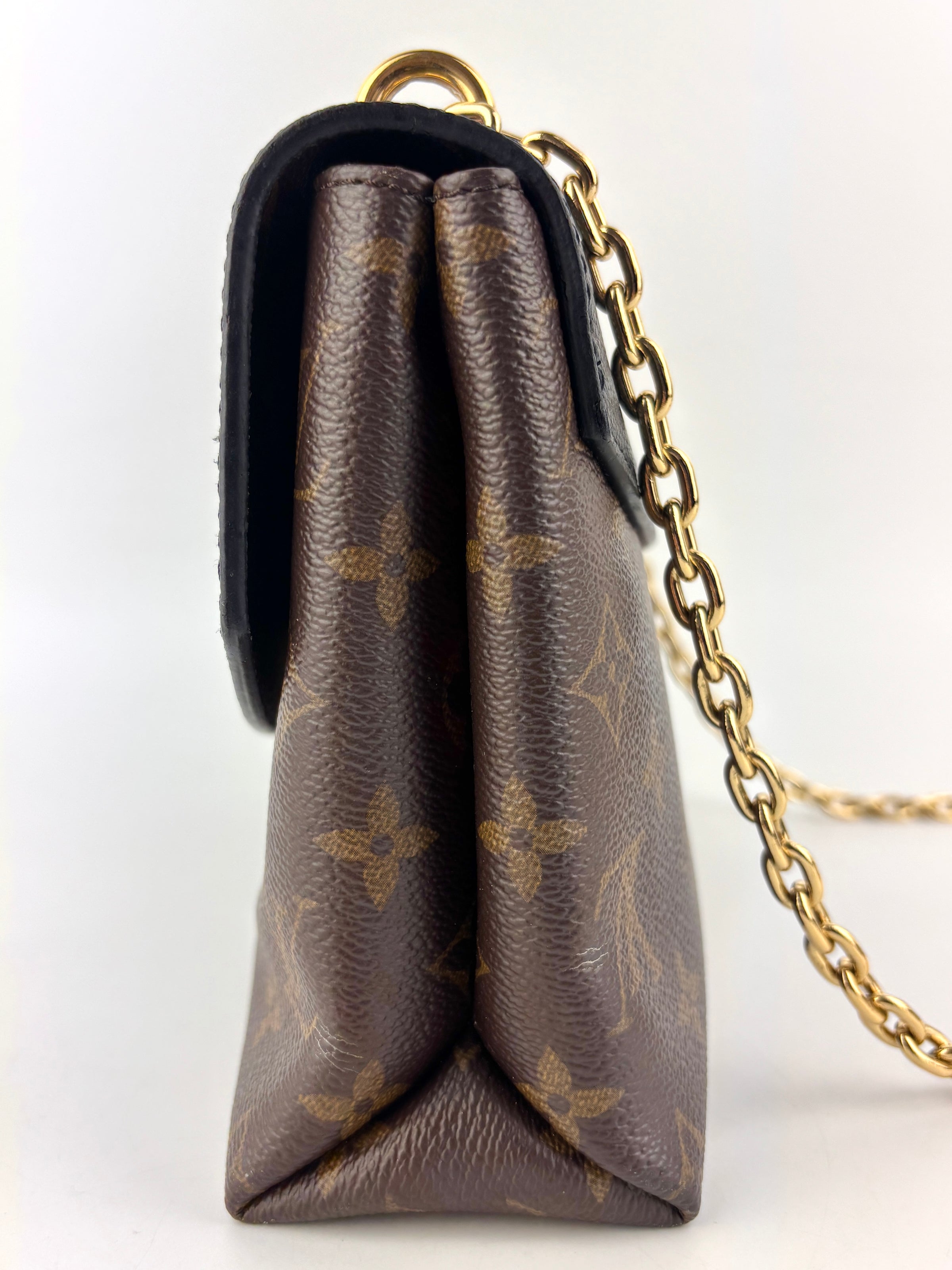 Saint Placide Monogram Canvas Noir Crossbody Bag