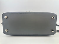 Emilia Medium Storm Pebbled Leather Satchel Bag