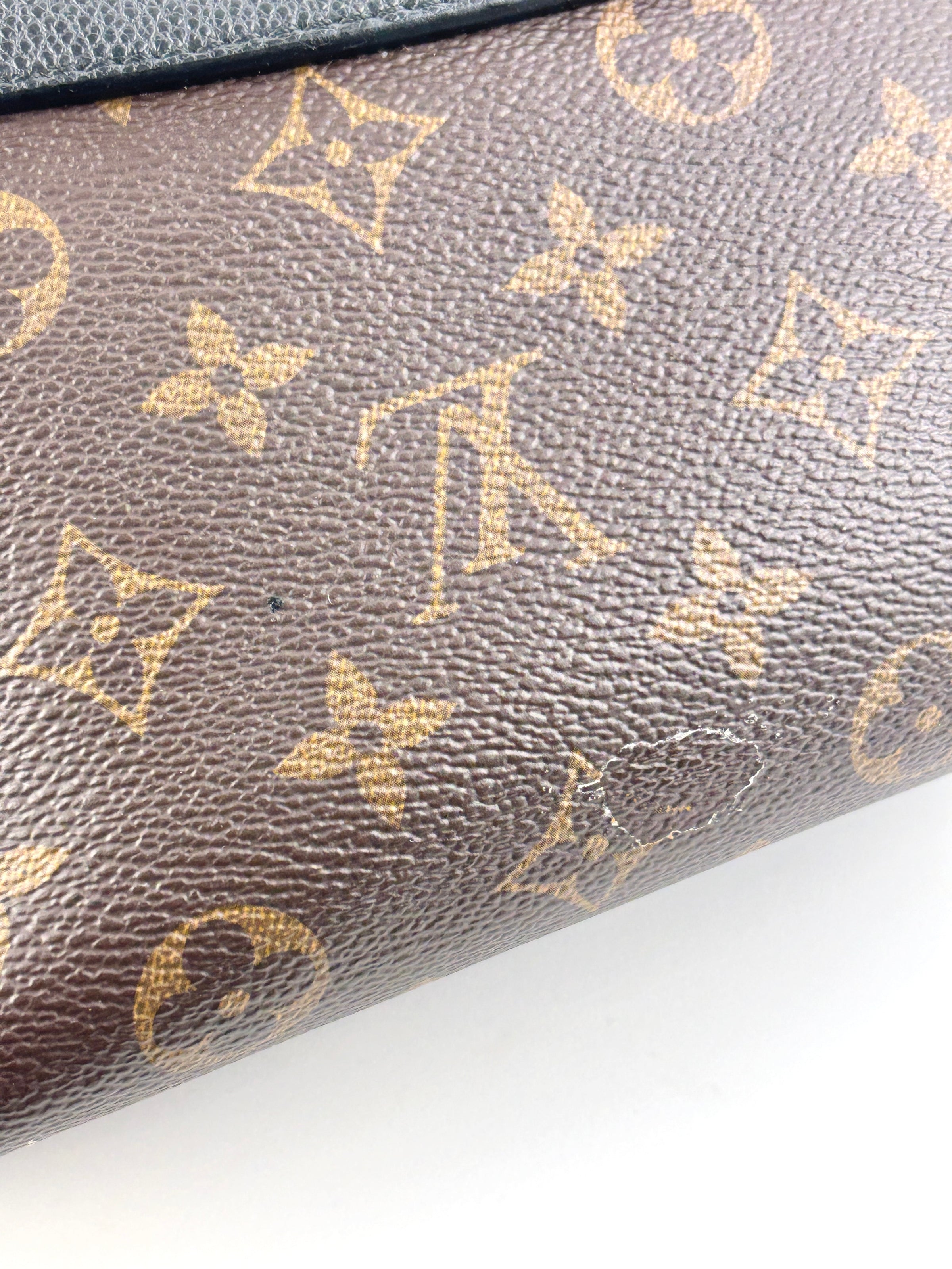 Saint Placide Monogram Canvas Noir Crossbody Bag