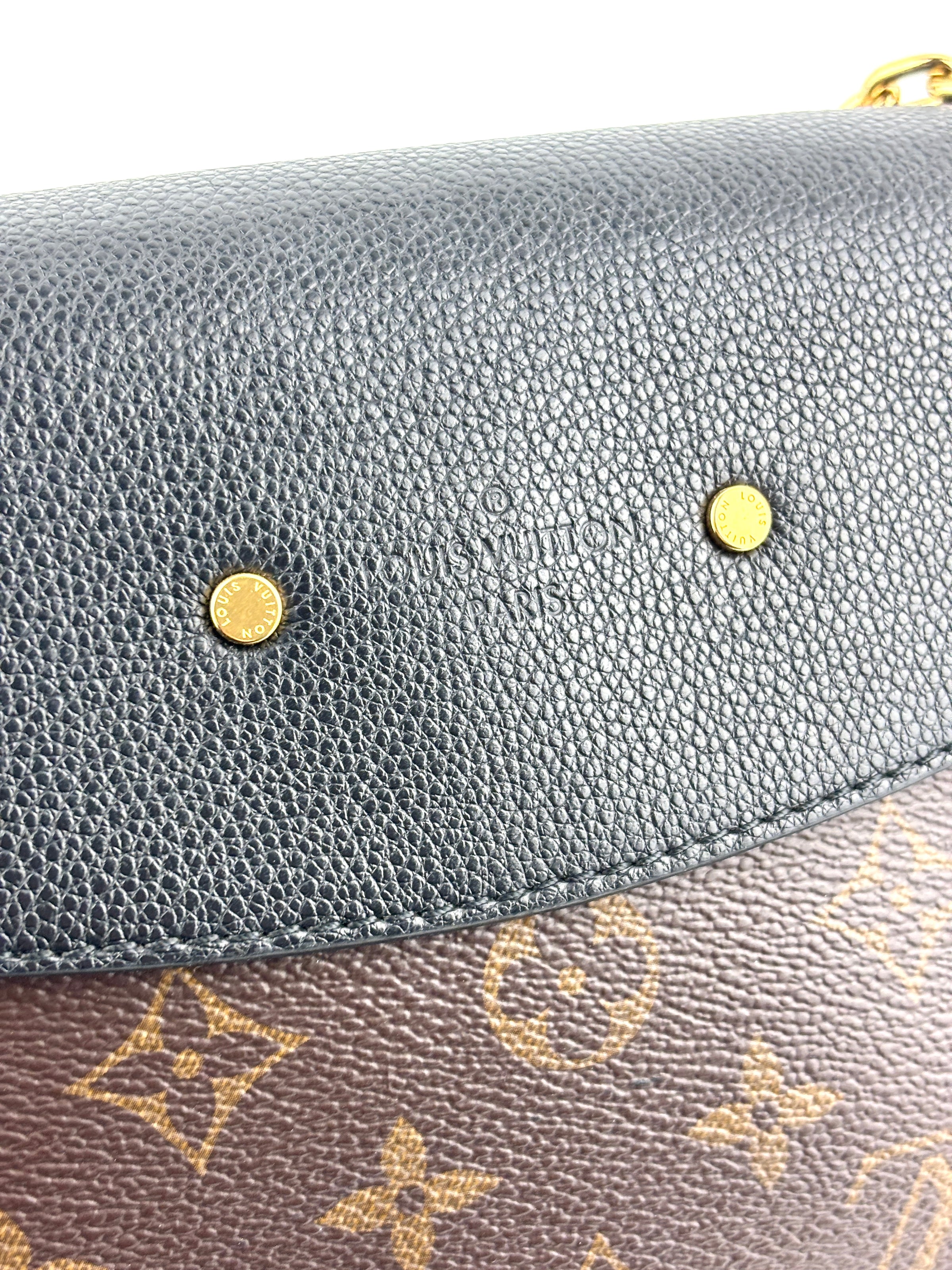 Saint Placide Monogram Canvas Noir Crossbody Bag
