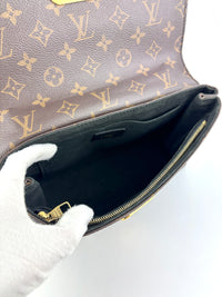 Saint Placide Monogram Canvas Noir Crossbody Bag