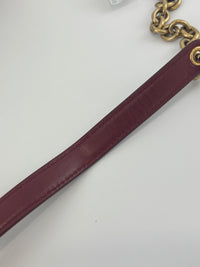 Medium Jamie 4.3 Bag Dark Bordeaux Burgundy