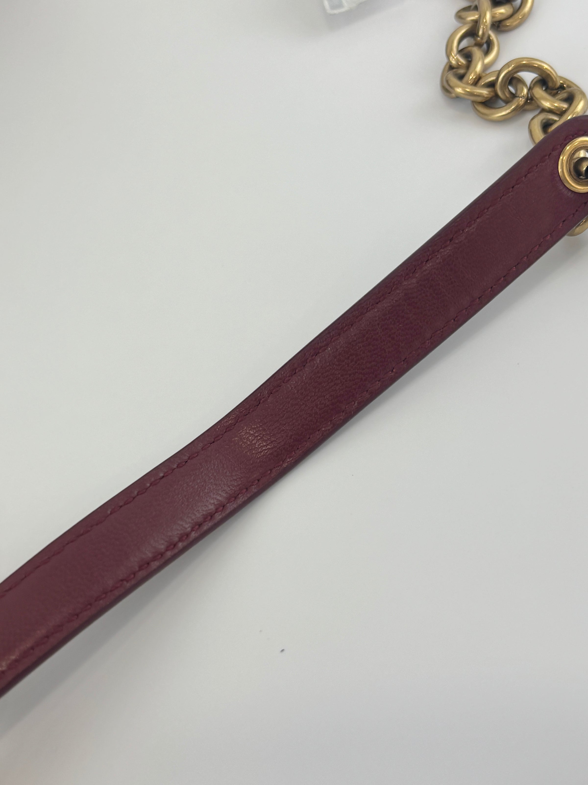Medium Jamie 4.3 Bag Dark Bordeaux Burgundy